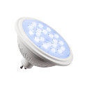 SLV LED Lamp QPAR111 GU10 RGBW smart, 10W, CRI90, 25�, white