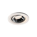 LED Ceiling recessed luminaire NUMINOS� MOVE S, 4000K, 40�, white/chrome