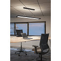 Pendant luminaire WORKLIGHT DALI, 57W, 4000K, 80�, black