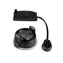 Deckeneinbauleuchte HORN GU10, 25W, blower door getestet, schwarz