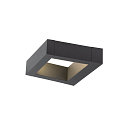 SLV LED Wall luminaire BOOKAT, 15W, 3000/4000K, anthracite