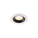 LED Ceiling recessed luminaire NUMINOS� XS, 4000K, 40�, white/black