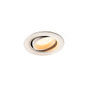 LED Ceiling recessed luminaire NUMINOS� MOVE XS, 3000K, 20�, white