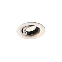 LED Ceiling recessed luminaire NUMINOS� MOVE XS, 4000K, 55�, white/chrome