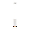 LED Pendant luminaire NUMINOS� XL PHASE, 36W, 2700K, 60�, white / black