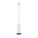 LED Pendant luminaire NUMINOS� XL PHASE, 36W, 3000K, 36�, white / black