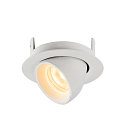 SLV LED Ceiling recessed luminaire NUMINOS� GIMBLE XS, 3000K, 55�, white
