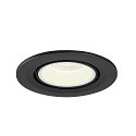 SLV LED Ceiling recessed luminaire NUMINOS� GIMBLE S, 4000K, 20�, black/white