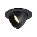 LED Ceiling recessed luminaire NUMINOS� GIMBLE L, 4000K, 20�, black