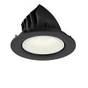 SLV LED Ceiling recessed luminaire NUMINOS� GIMBLE L, 4000K, 20�, black/white