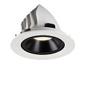 SLV LED Ceiling recessed luminaire NUMINOS� GIMBLE L, 4000K, 20�, white/black