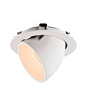 SLV LED Ceiling recessed luminaire NUMINOS� GIMBLE XL, 2700K, 20�, white