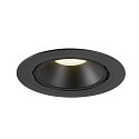 SLV LED Ceiling recessed luminaire NUMINOS� GIMBLE XL, 4000K, 20�, black