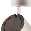 SLV LED Ceiling luminaire NUMINOS� SPOT XL PHASE, 36W, 4000K, 36�, white / black