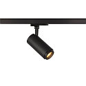 LED 3-phase spot NUMINOS� DALI ZOOM M, 20W, 2700K, 15�, black