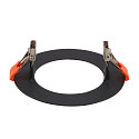 SLV Einbaurahmen f�r NUMINOS� S, 160/100mm, rund, schwarz