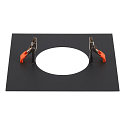 SLV Einbaurahmen f�r NUMINOS� M, 240/120mm, eckig, schwarz