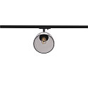 SLV 1-Phasen Strahler PARA CONE GL GU10, transparent, schwarz