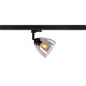 3-Phasen Strahler PARA CONE GL GU10, transparent, Bambus