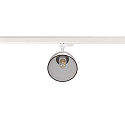 SLV 3-Phasen Strahler PARA CONE GL GU10, transparent, wei�