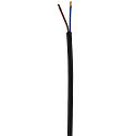SLV Pendelleuchte PARA CONE GL GU10, transparent, schwarz
