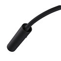 SLV LED Wandaufbauleuchte KARPO GOOSE, 5,8W, 3000K, 40�, schwarz