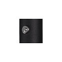 SLV LED Wandaufbauleuchte KARPO GOOSE, 5,8W, 3000K, 40�, schwarz