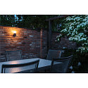 SLV Wall luminaire GRAFIT, E27, round, anthracite