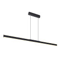 Pendant luminaire ONE LINEAR 140 PHASE up/down, 35W, 2700/3000K, black