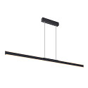 Pendant luminaire ONE LINEAR 140 PHASE up/down, 35W, 2700/3000K, black