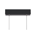 Pendant luminaire ONE LINEAR 140 PHASE up/down, 35W, 2700/3000K, black