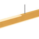 SLV Pendant luminaire ONE LINEAR 140 PHASE up/down, 35W, 2700/3000K, brass