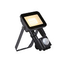SLV LED Wand-/Deckenleuchte FLOODI S, 100�, 9,3W, 3000K, 1040lm, anthrazit/transparent