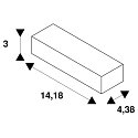 SLV LED Treiber, 12W, 250mA, DALI dimmbar mit RF-Schnittstelle, IP20, wei�