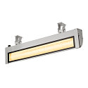 SLV LED Outdoor Wandleuchte VANO WING SP SHORT, 120�, 25W, 3000K, 1400lm, CRI80, grau