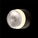 SLV LED Wall luminaire MANA BASIS WL, round, CCT switch, 2700/3000K, 800/820lm, IP20, anthracite