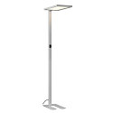 SLV floor lamp WORKLIGHT UGR < 19 IP20, silver dimmable