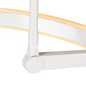SLV floor lamp ONE BOW FL up / down, white dimmable