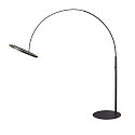 SLV LED Stehleuchte ONE BOW FL, Up&Down, 140�, 22W, 2700/3000K, CRI90, schwarz