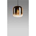 pendant luminaire PANTILO 20 PD E27 IP20, gold