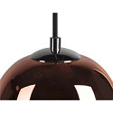 SLV pendant luminaire PANTILO OVAL PD E27 IP20, copper
