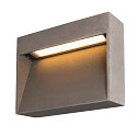 SLV outdoor wall luminaire CONCRETO M IP65, grey
