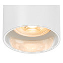 SLV wall and ceiling luminaire ASTO TUBE CW SINGLE 1 flame, round, cardanic swivelling GU10 IP20, white dimmable