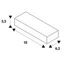 SLV Verbindungsbox, 5-polig, DALI, IP68, schwarz