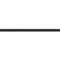 3-Phasen HV-Einbauschiene S-TRACK PHASE & DALI, IP20, 230V AC, DALI steuerbar, 100cm, schwarz