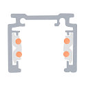 SLV Aufbauschiene TRACK 48V, DALI, 2m, IP20, wei�