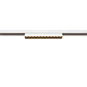 SLV LED Spot IN-LINE 22 TRACK 48V, Darklight Reflector, 35�, 7,3W, CRI90, DALI, IP20, 3000K, 610lm, wei�/wei�