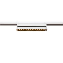 SLV LED Spot IN-LINE 24 TRACK 48V, Darklight Reflector, 35�, 7,3W, CRI90, Move DALI, IP20, 3000K, 610lm, wei�/wei�