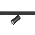 SLV track spot NUMINOS� S TRACK 48V DALI controllable IP20, chrome, black dimmable