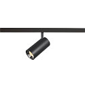 track spot NUMINOS� S TRACK 48V DALI controllable IP20, chrome, black dimmable